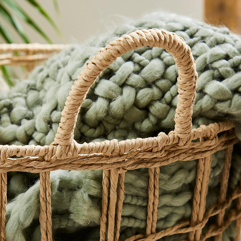 Cesta de ropa sucia tejida, canasta de almacenamiento de clasificación de ropa de dormitorio de gran capacidad para el hogar, canasta de ropa sucia para baño, canasta de lavandería para baño