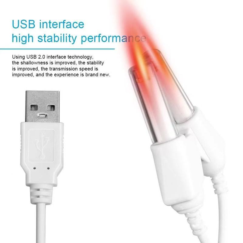 工場直販 USB650nm レーザー理学療法器具 鼻照射レーザーライン 半導体レーザー照射 鼻炎理学療法|undefined