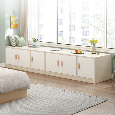 Windows and cabinets bedroom balcony Tatami Cabinet household Be located Lockers Study Storage Bucket cabinet Windowsill