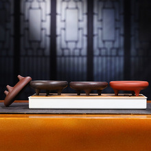 HJZS28宜兴张治诚紫砂花盆养花神器高脚香炉