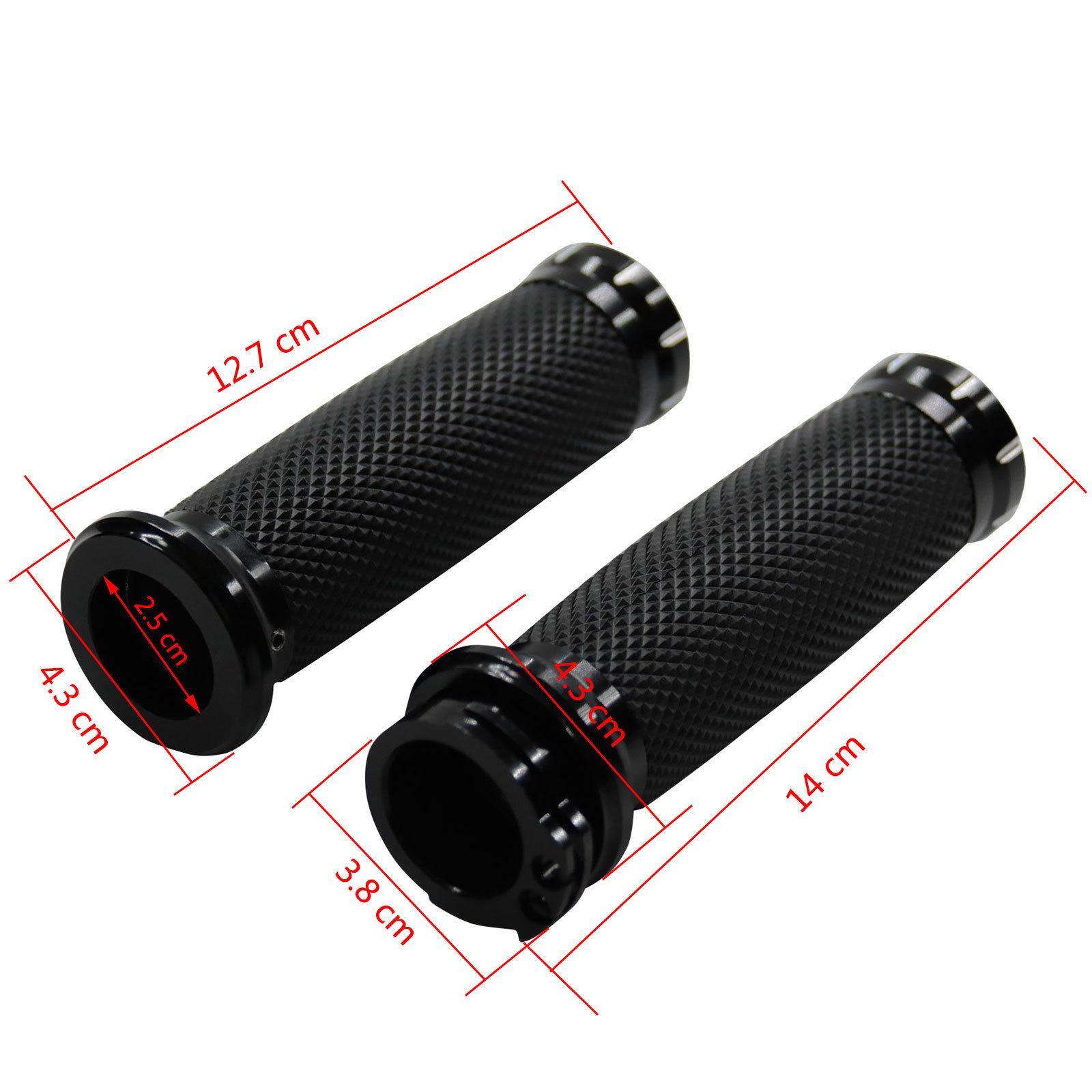 Universal Harley Motorcycle Handlebar Grips, Anti-Slip Handlebar Locks, Grip Cycling Equipment Anti-Slip Locks