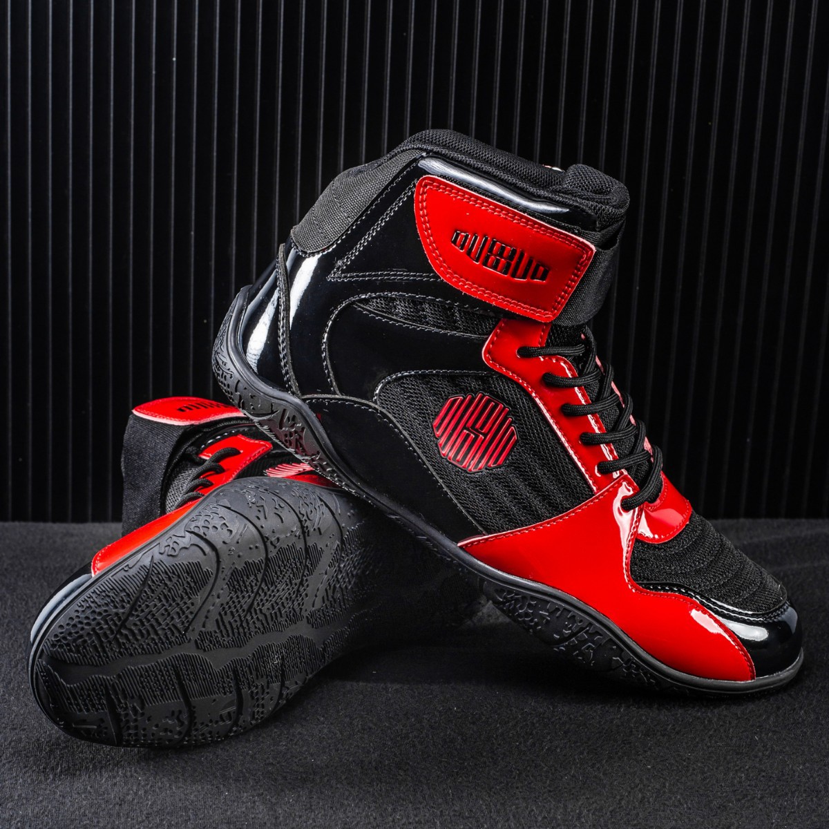 Professional Boxing Shoes for Fighting Sports, Three Colors Available, Large Size Breathable Training Shoes, High Top Free Fighting