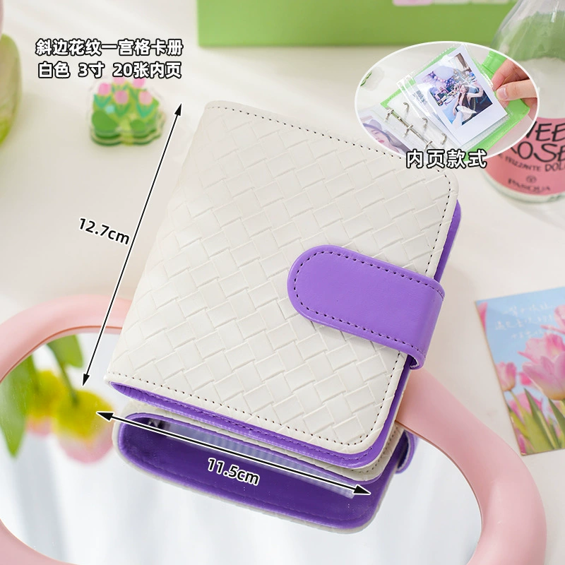 Альбом для карточек (Polaroid) PU, 3 дюйма, несколько дизайнов обложек