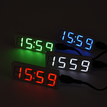 数码管wifi时钟模块 自动对时钟DIY数字电子钟机芯 无线网络授时