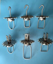 吊空悬挂式输送线培林挂具涂装喷漆喷塑齿轮旋转轻型吊具电镀配件