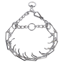 Amazon New Fish Tail Clip Training Dog Chain Stimulating Dog Collar Pet Training Collar Neck Collar Pet Supplies