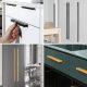 Yijia aluminum alloy solid cabinet door handle 1 meter long modern simple drawer cabinet wardrobe door handle wholesale