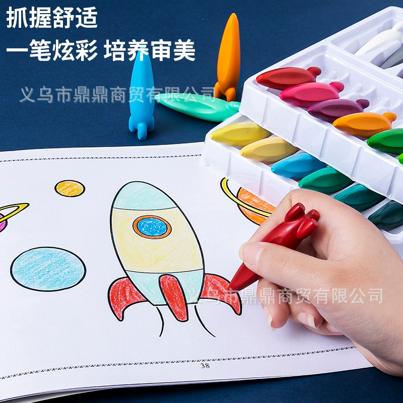 Erasable crayons for kindergarten, 8 colors, 24 colors, 36 colors, graffiti