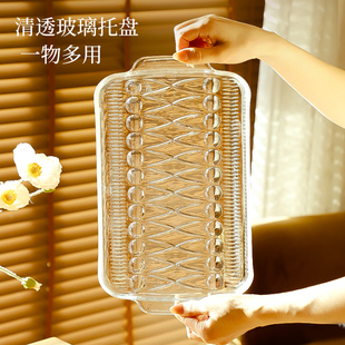 ♪ Boiled Water Glass with Storage Plate, Household Simple Cup and Plate Set, Dinner Plate, Snack Plate, Hospitality Water Cup Set