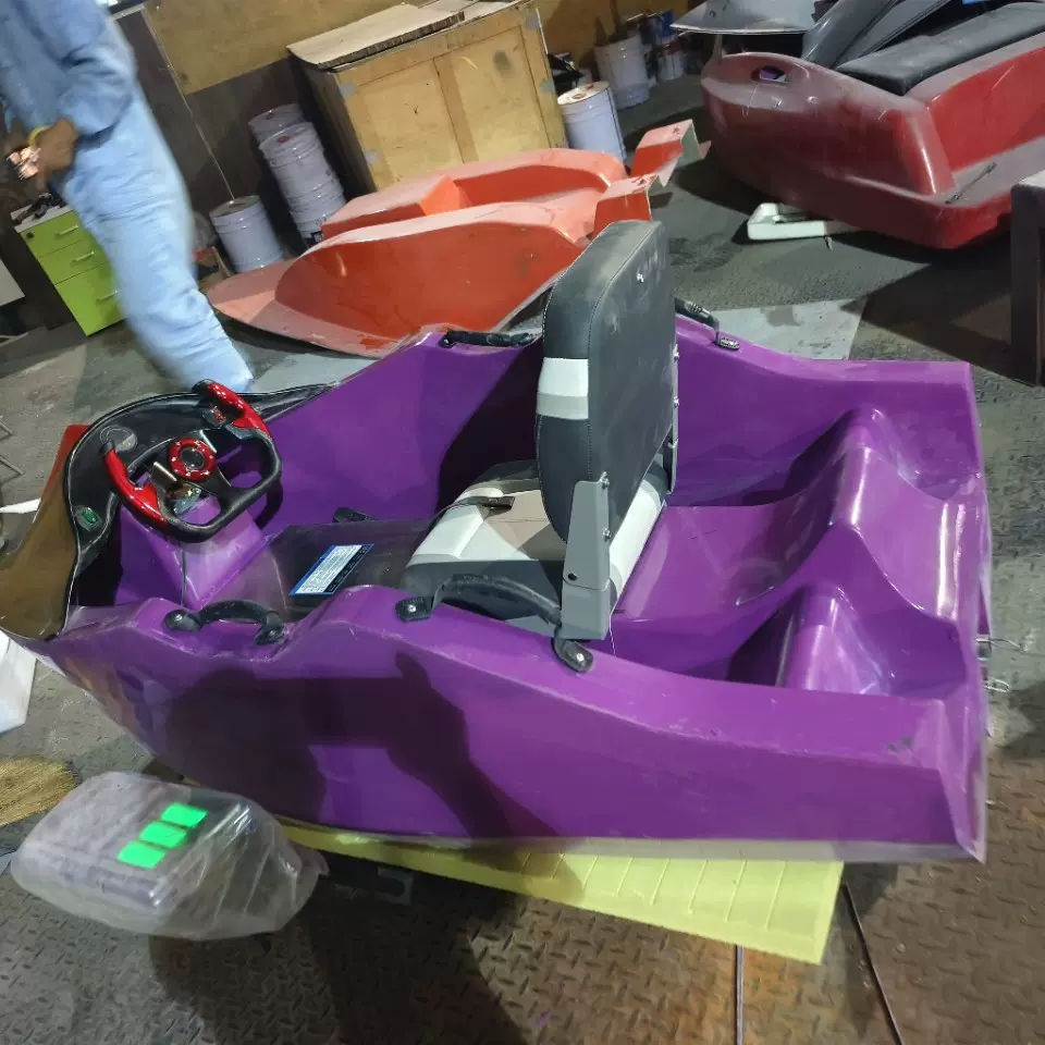 RUSHWAVE电动卡丁船水上摩托艇双人冲浪喷射快艇户外充气船