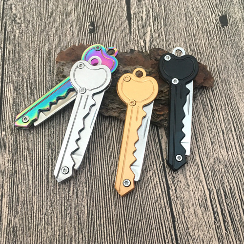Outdoor Mini Pocket Knife Portable Key Knife Foldable Pocket Knife Outdoor Foldable OK Keychain Small Foldable Knife Wholesale