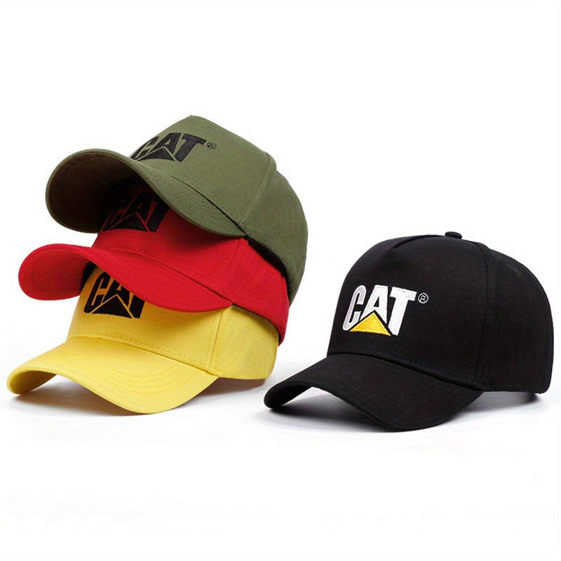 廠家批發新款CAT棒球帽子四季百搭遮陽帽鴨舌帽