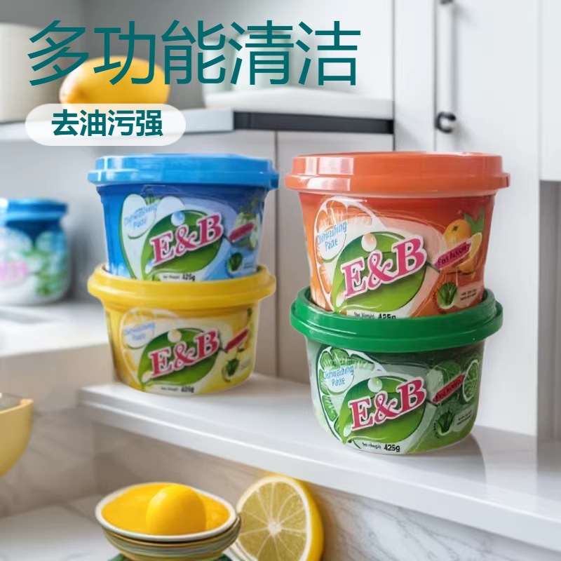 E&B 425g 식기세척제 강력한 기름때 제거 주방 다용도 세척제 식기세척제 제조업체 승인