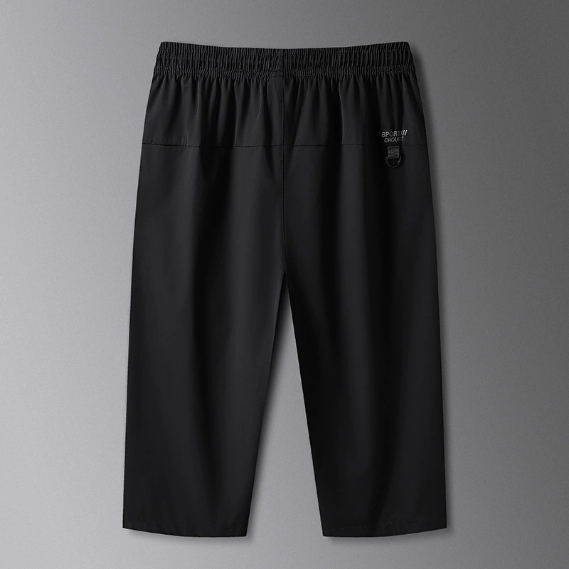 Refreshing breathable elastic light and thin soft shorts, trousers with zipper