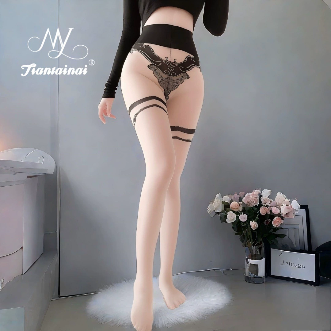 Tights Set women's, plus size, lifting effect, lace & sheer styles, 1-pair options