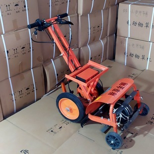 Electric Weeder Small Hoe Trenching Tool Soil Loosening Grass Cutting Hoe Hand-Push High-Power Rechargeable