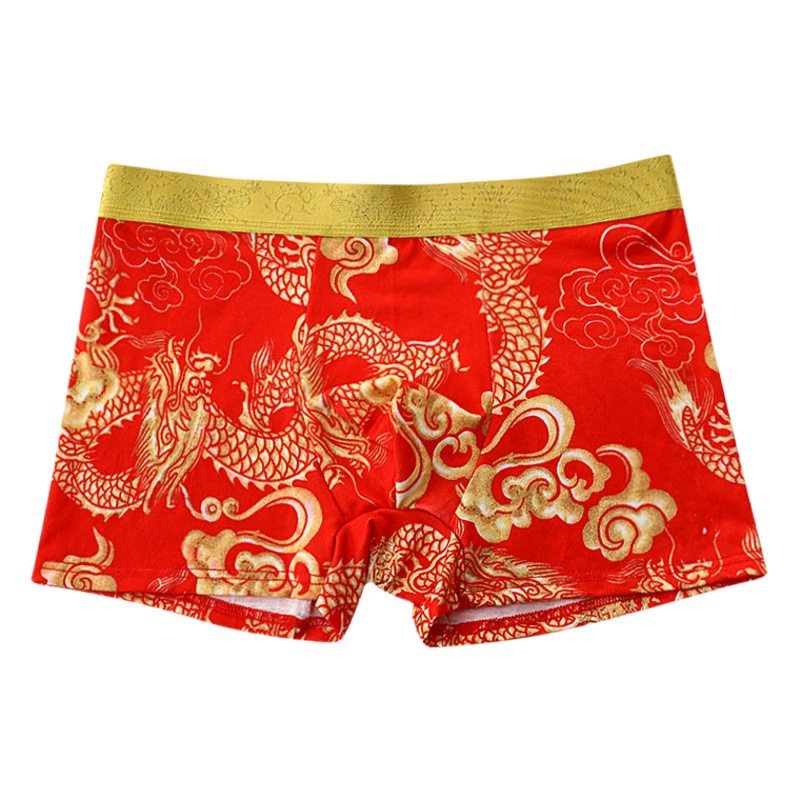 Оптовая оптовая продажа мужских трусиков с принтом дракона модный дракон с рисунком дракона плоские брюки