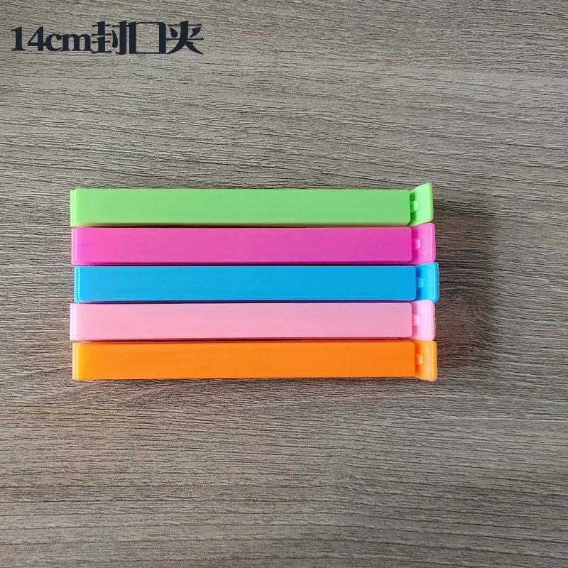 Производители напрямую поставляют модные и милые конфеты цвета чая зажим креативный пластиковый пакет запечатывания зажим пластиковый зажим 14 см