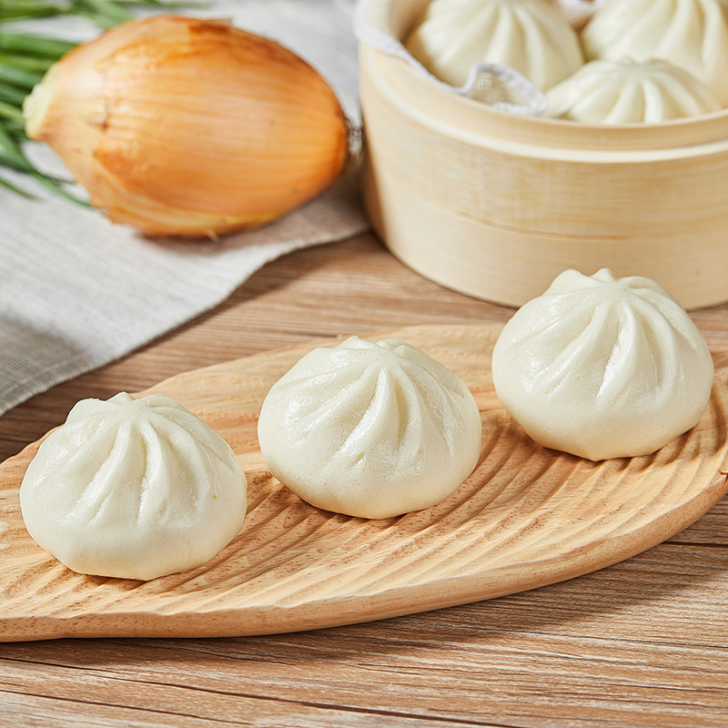 安井香菇菜包素菜包子方便营养早餐半成品速冻食品青菜包加热即食|undefined