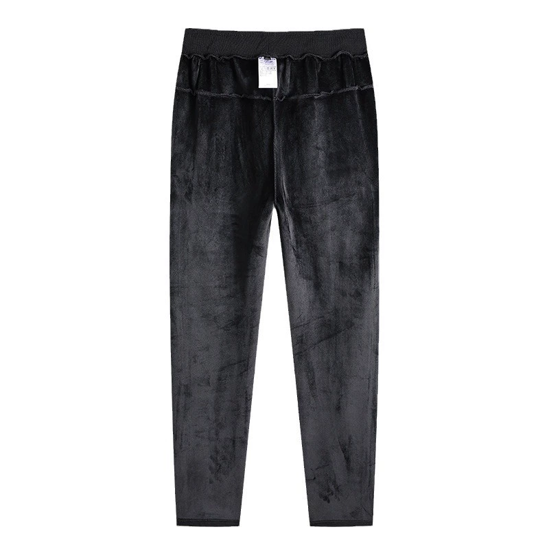 Демисезонные тёплые однотонные мужские повседневные брюки, oversize