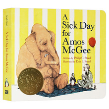 阿莫的生病日 英文原版 A Sick Day for Amos McGee 凯迪克奖绘本