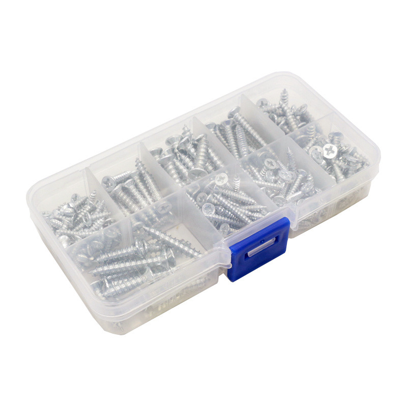 紧固件螺钉木工螺丝家用小五金盒装螺母垫片M3M4M5M6