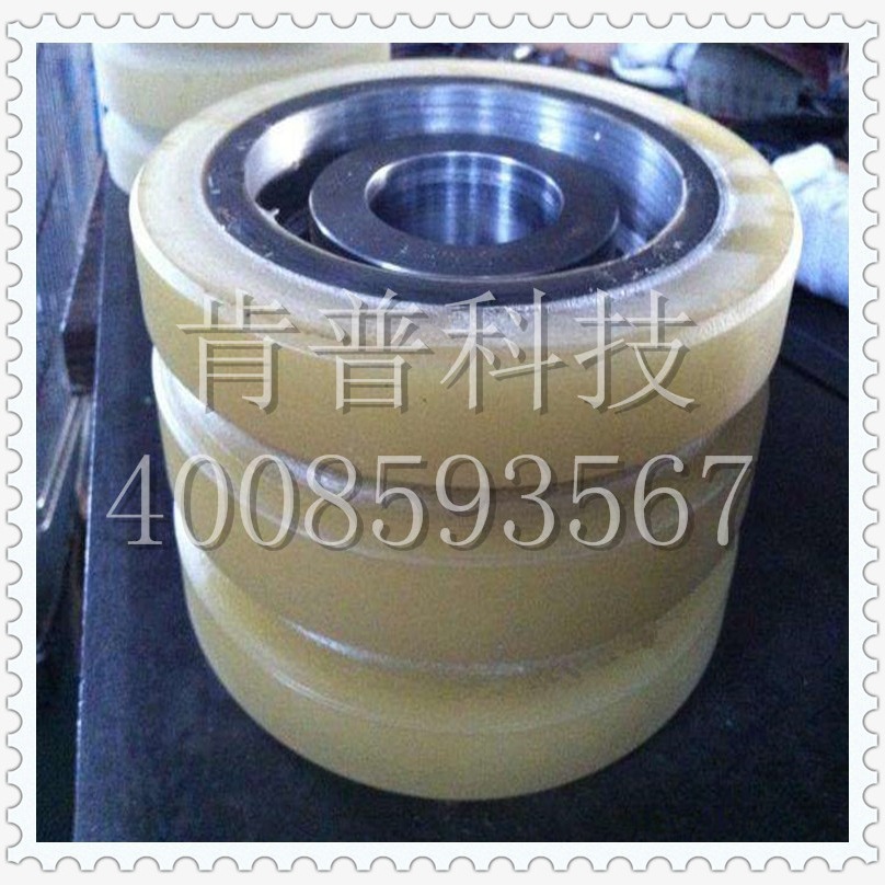 VULKOCELL包胶配件 尼龙包胶轮 铝芯包胶CPU TPU滑轮