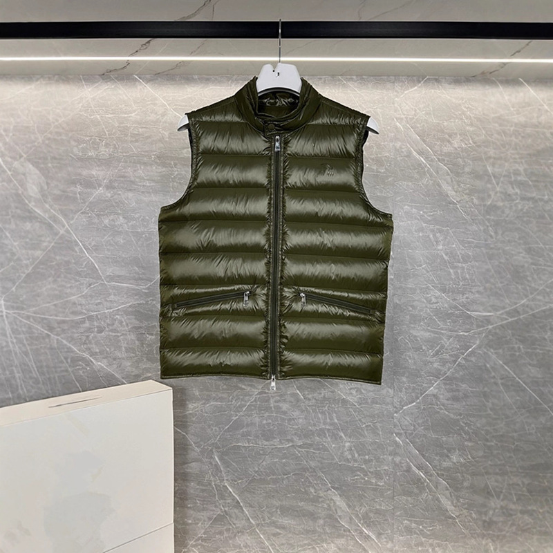 European Winter New Trendy Brand Stand-Up Collar down Jacket Vest for Men and Women, Warm Waistcoat Vest, Men's Jacket European Winter New Trendy Brand Stand-Up Collar down Jacket Vest for Men and Women, Warm Waistcoat Vest, Men's Jacket