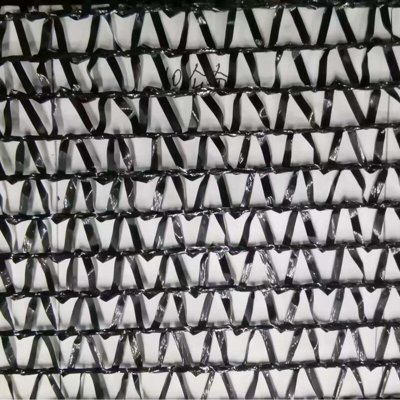 Manufacturer wholesale black two-pin sunshade net for summer sun protection, greenhouse shading, and heat insulation net