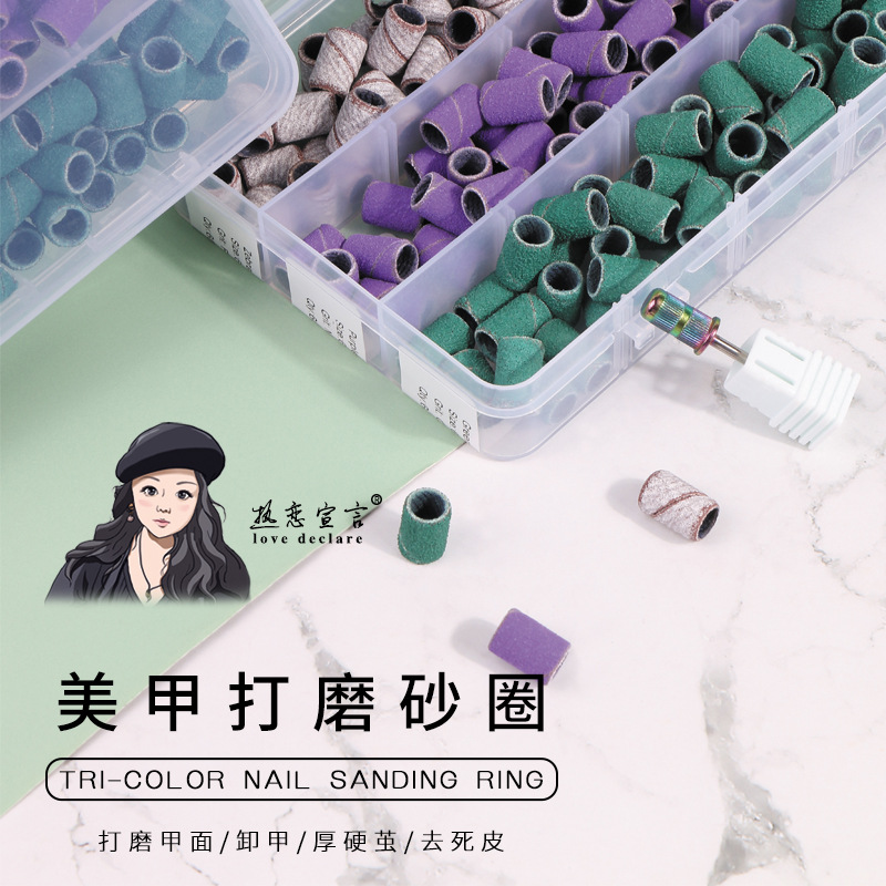 Disposable set for manicure