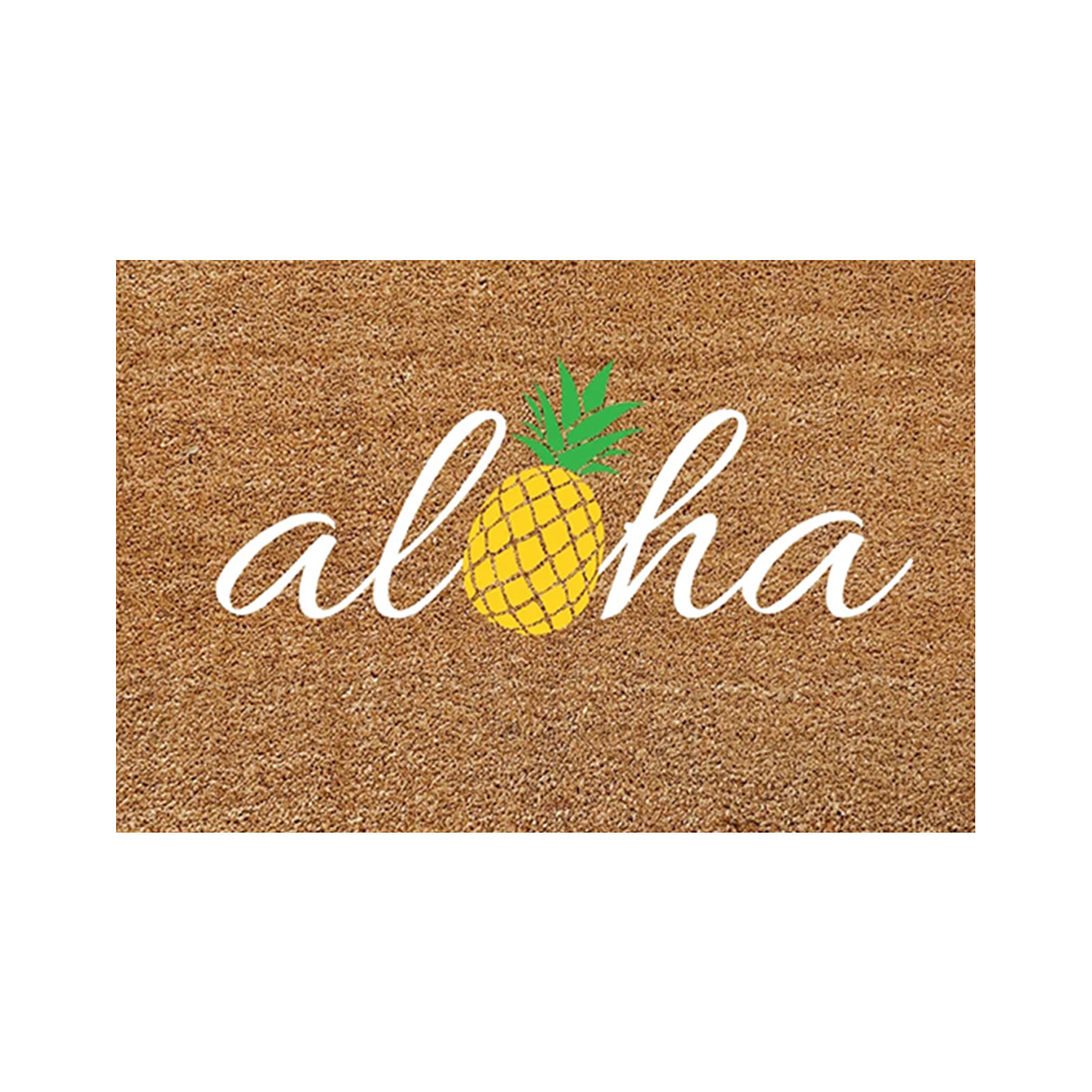 Protiskluzová rohožka do vstupních dveří Pineapple Element, savá rohožka do koupelny a kuchyně_voghion.com