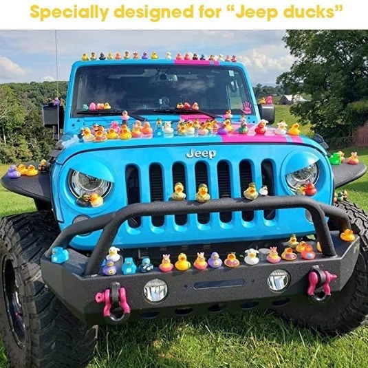 Jeep Dash plástico pato enchufe soporte pantalla soporte (sin pato de goma)