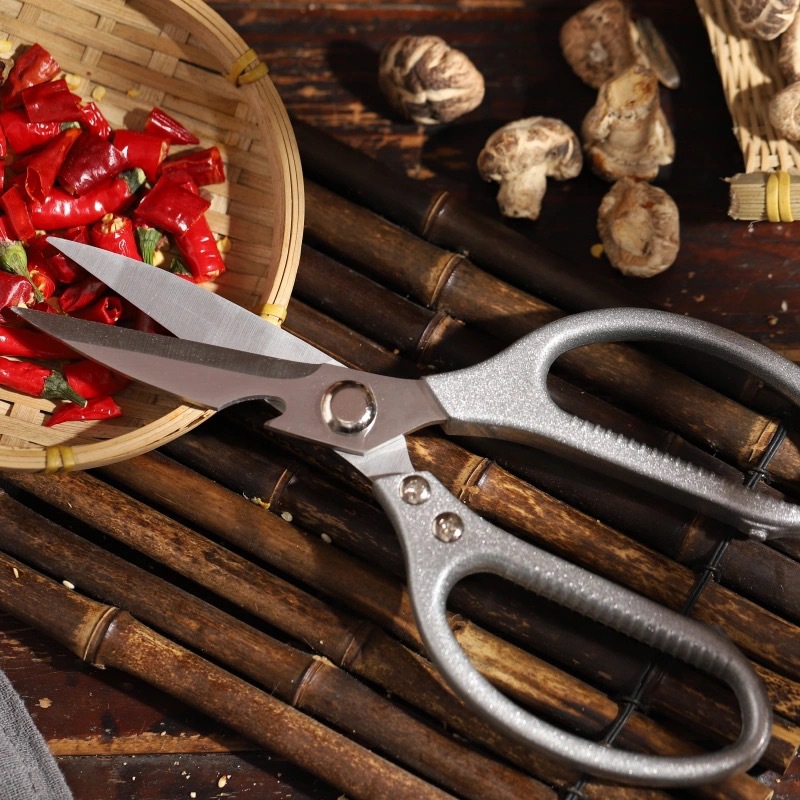 스테인레스 스틸 가위 강한 가죽 가위 산업 가위 재봉 재봉용 옷감 대형 가위 가정용 주방 가위