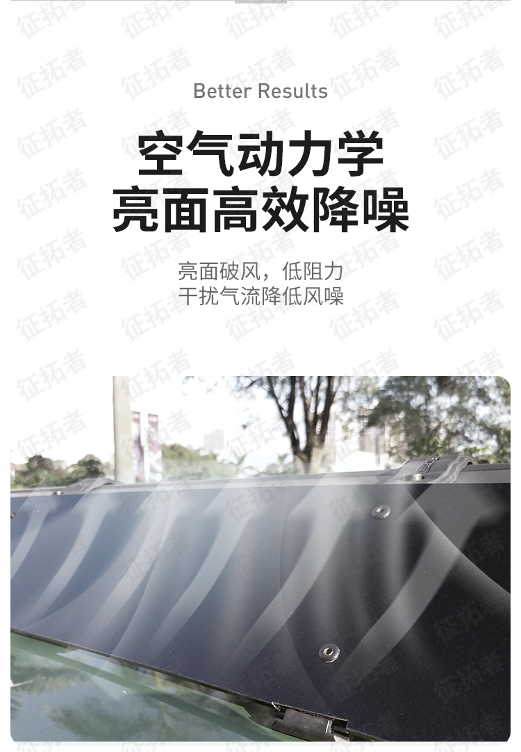 Suitable for Roof Spoiler, Car Deflector, Car Luggage Rack Frame, Roof Box Crossbar, Wind Deflector, Roof