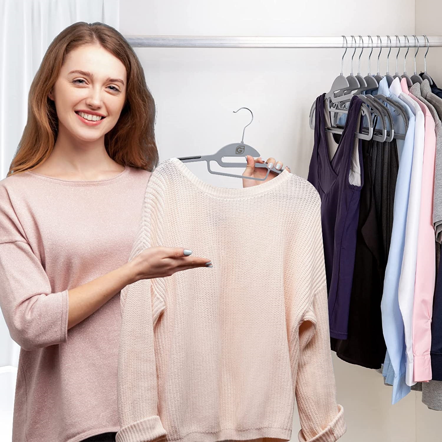 Perchas de ropa de plástico antideslizantes engrosadas para hogar adultos y niños uso en tienda