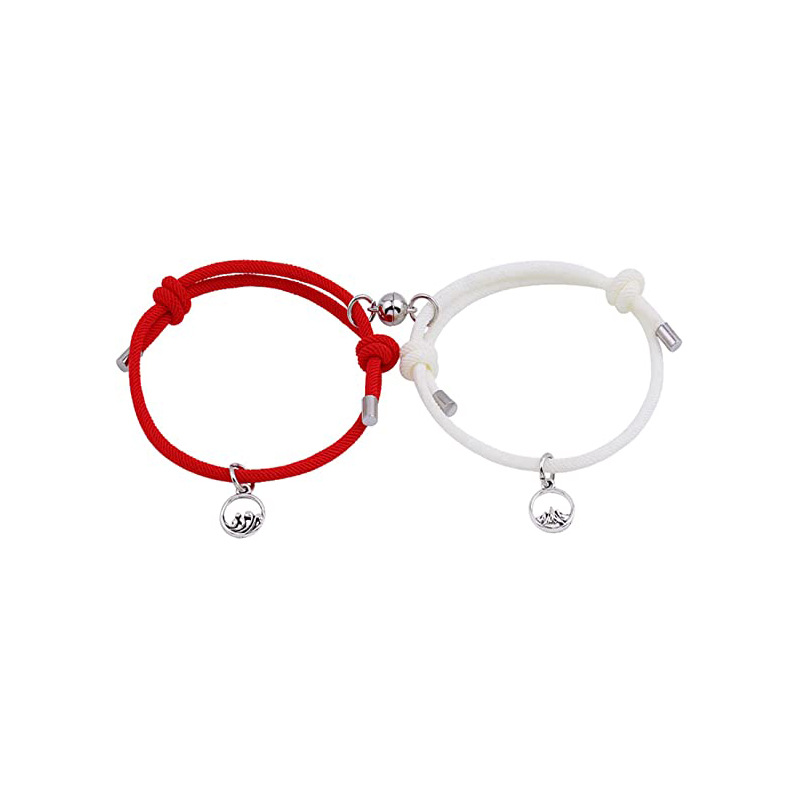 Amazon Jewelry Love Magnetic Couple Bracelet Attract Each Other Bracelet Adjustable Bracelet Eachother Bracelet