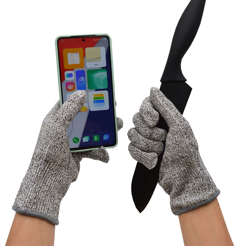 现货亚马逊批发触屏防割手套防滑耐磨园艺木工厨房屠宰杀鱼手套