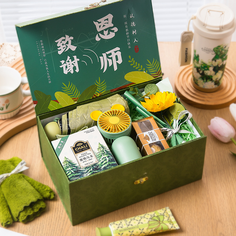 教师节礼物送老师2025年新款送女老师创意实用型走心礼谢师恩礼盒|undefined
