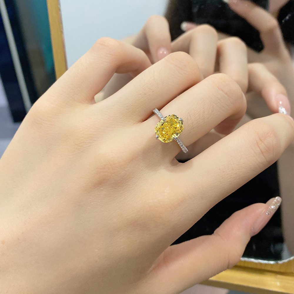 Rings Classification Daily Occasion Elegant Water Droplets Bow Knot Sterling Silver Plating Zircon Rings