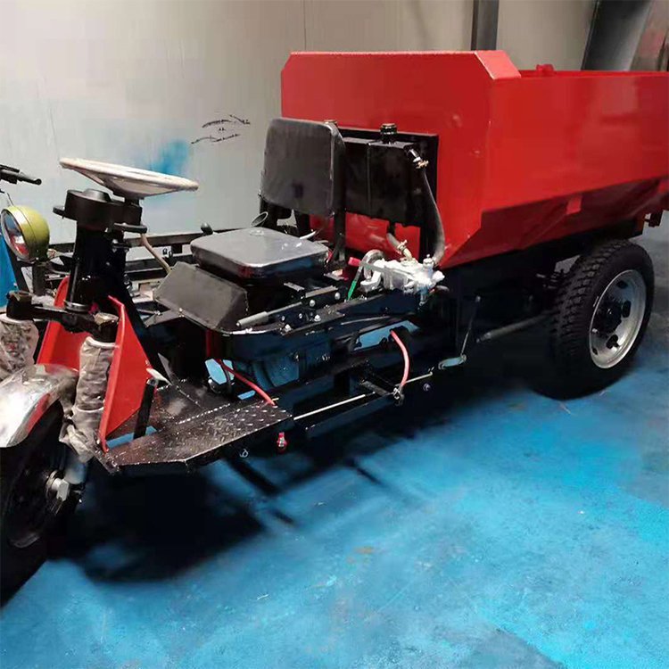 Triciclo eléctrico de minería con peso de descarga de 2 toneladas y 3 toneladas, camión de transporte de arenisca subterránea, tigre trepador de mina