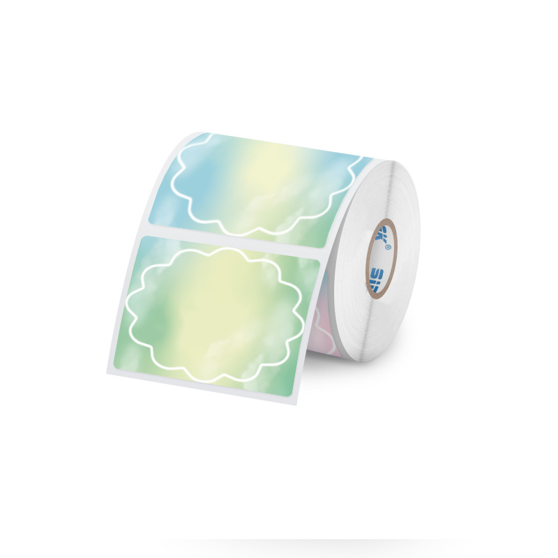 핑크와 블루 꽃 50*40mm-160장