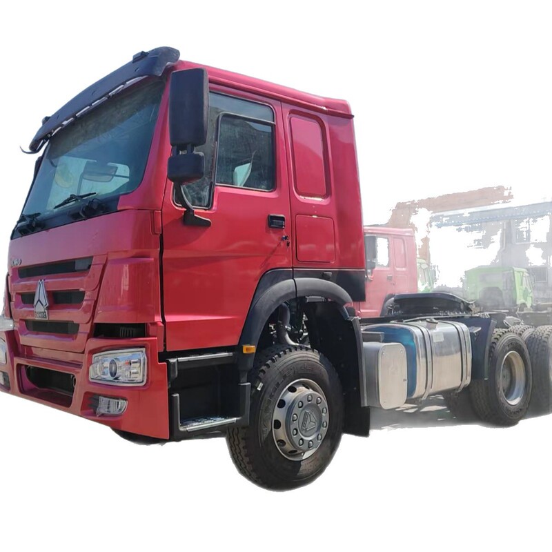Cross-Border Refurbished Howo Shaanxi Automobile Faw Tractor Truck 375 Horsepower Semi-Trailer Transport Tractor Truck Trailer