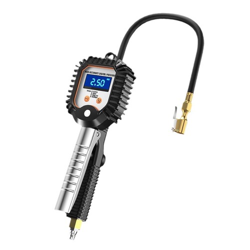 LED digital display car tire pressure gauge tire inflation pressure gauge pressure gauge tire pressure monitor high-precision air gun