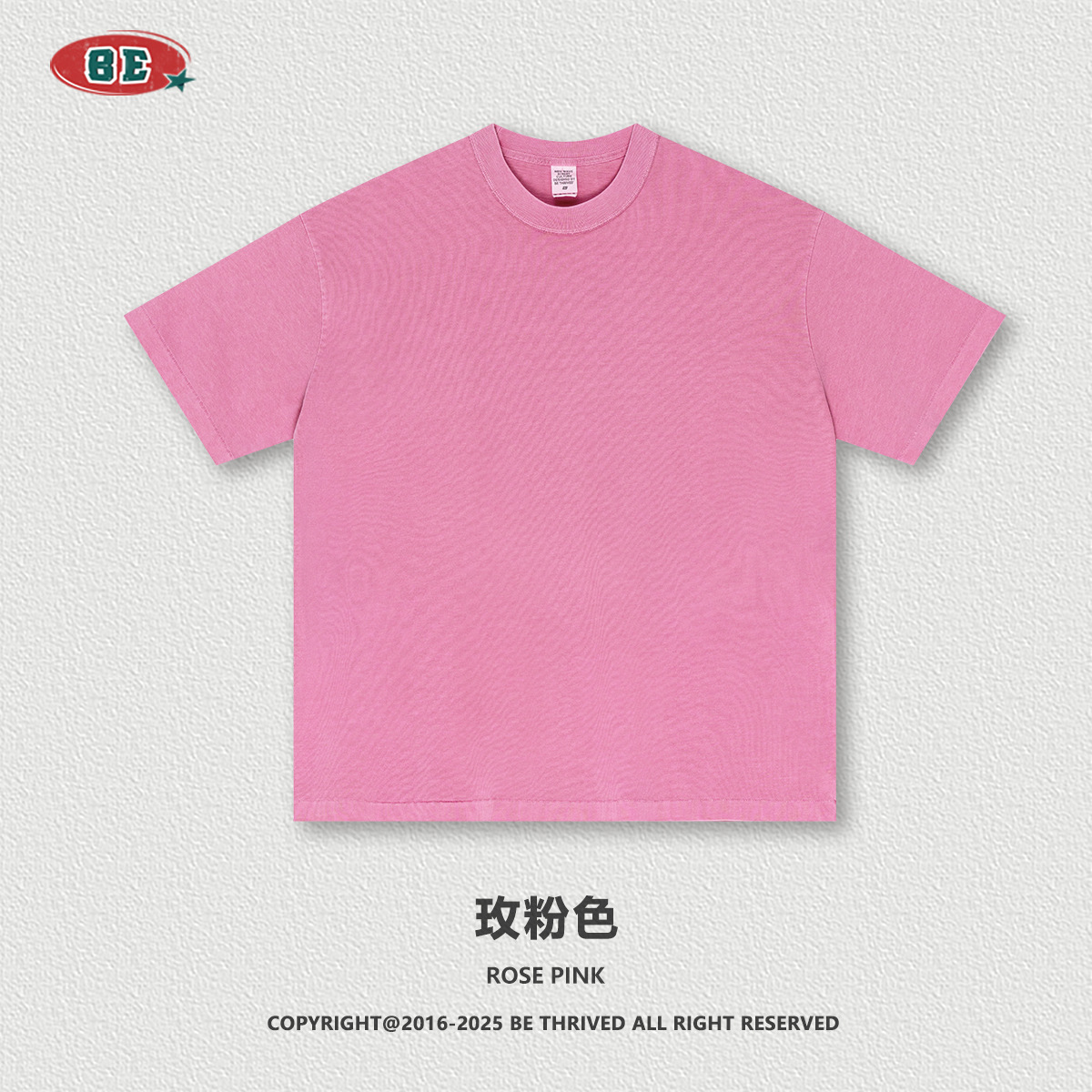 BE ropa de hombre | 2025 verano americano marca de moda europea y americana casual top de media manga para hombre camiseta de manga corta lavada contra el coche para hombre de moda