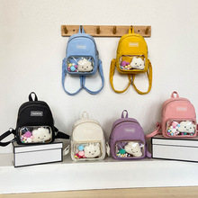 小清新洋气日系迷你双肩背包2024新款网红时尚休闲包儿童小书包