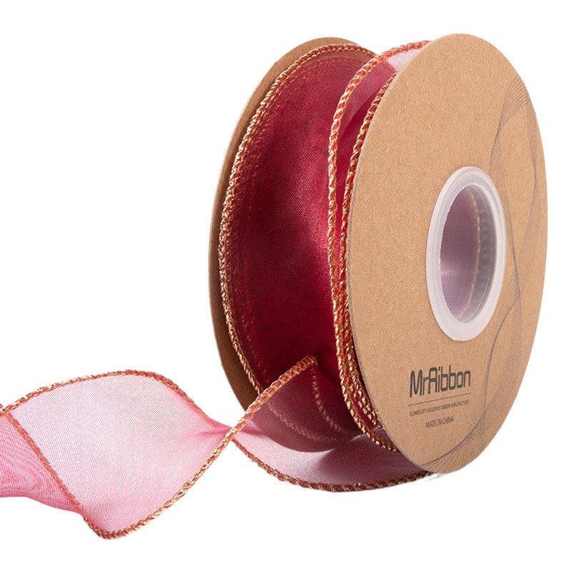 Fabricantes al por mayor hilo de cola de pez mágico de 4 cm embalaje de flores decoración de cinta floristería material floral hilo nacarado