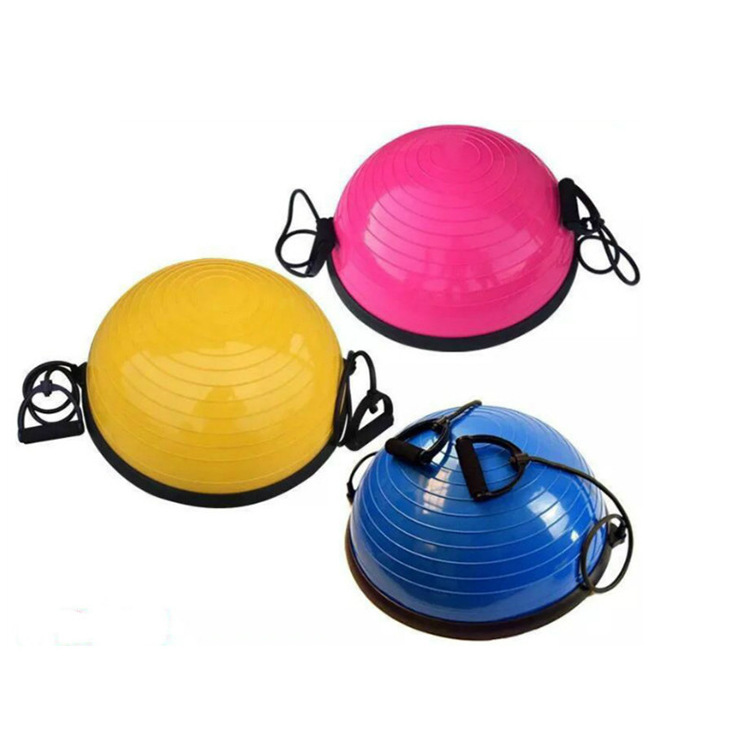 Medio Balón de Equilibrio Bosu para Yoga 58 cm de PVC a Prueba de Explosiones