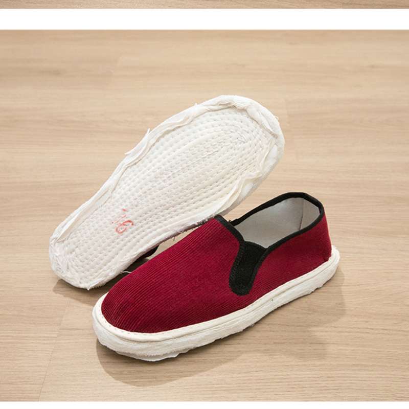 마룬색 신축성 있는 입 [로우 엣지 바닥]