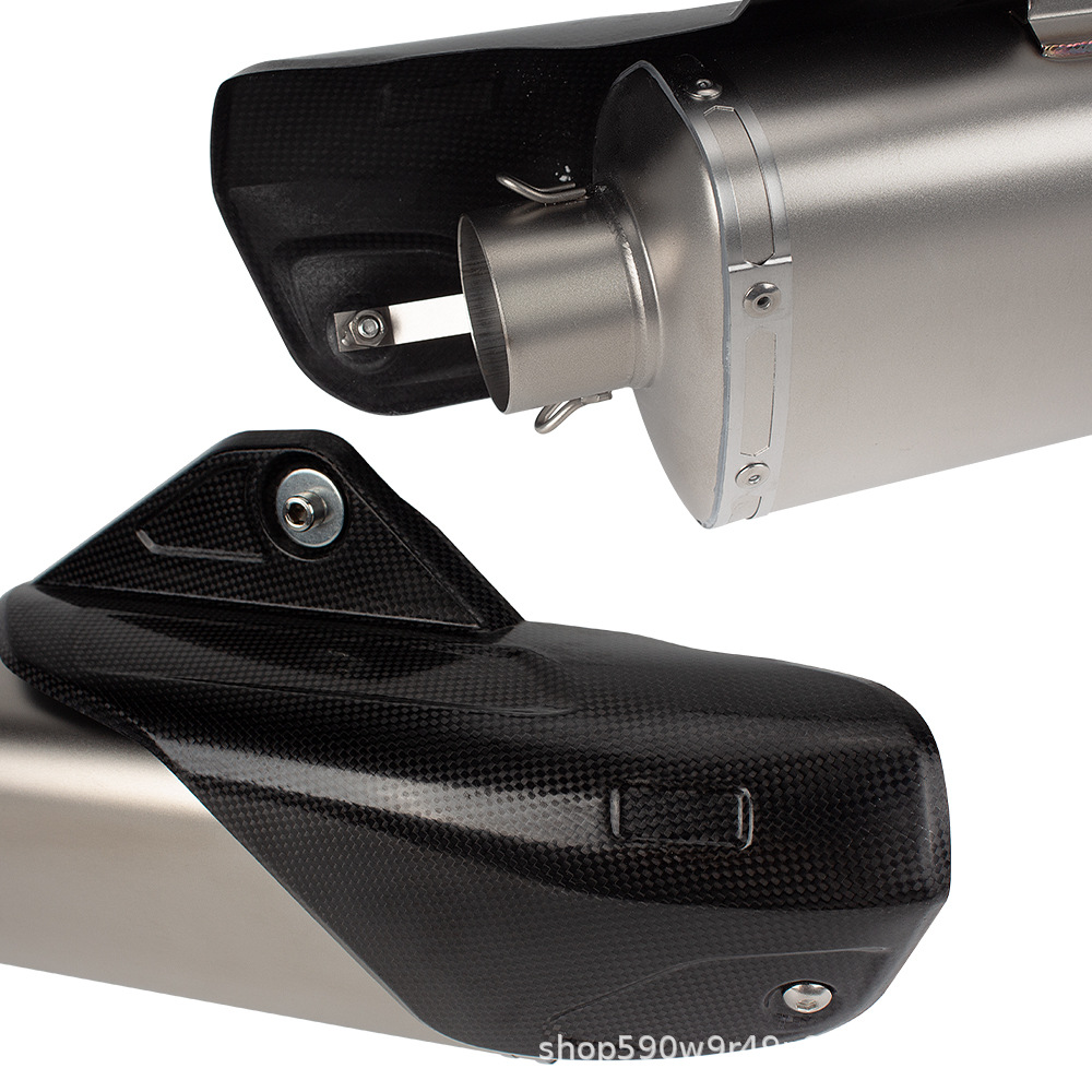 R1 Rear Section Universal Exhaust Pipe 51mm Non-Destructive Installation Cbr650R Zx4R Z800 321R 250Rr