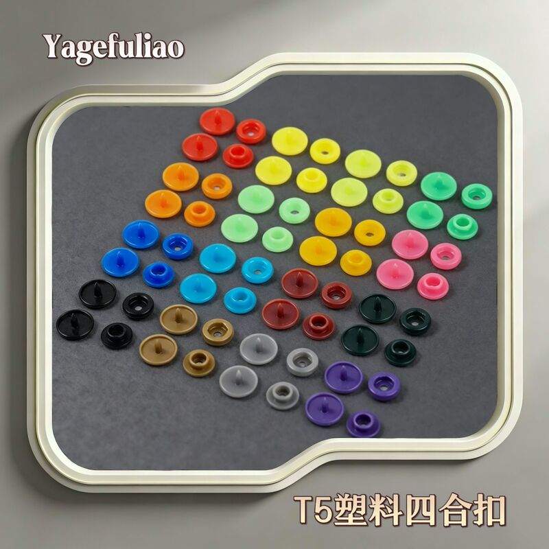 Wholesale Plastic Colorful Snap Buttons T5 Children's Clothing Buttons Raincoat Document Bag Hidden Snap Buttons No-Sew Invisible Buttons Wholesale Plastic Colorful Snap Buttons T5 Children's Clothing Buttons Raincoat Document Bag Hidden Snap Buttons No-Sew Invisible Buttons